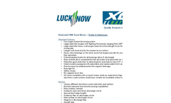 Horizontal Four Auger Mixers Brochure