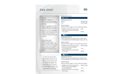 Mintrex - Model Zn - Chelated Trace Minerals - Datasheet