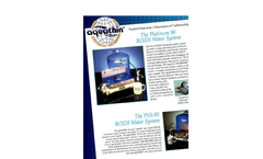 Aquathin - Model PSS-90 RO/DI - Water System Brochure