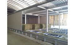 AgriCompact - Model 40 - Round/Square Biogas Compact Hay Dryer