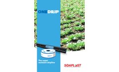 One Drip - Single Drop Flat Hose - Brochure