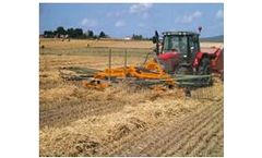 Borello - Model Butterfly Avantime Series - Double Rotor Rotary Hay Rake