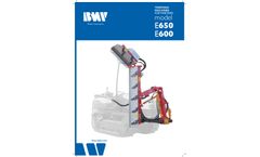 BMV - Model E650 - Trimming Machine - Brochure
