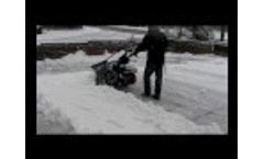 Mowing Monster Kale with a BCS 749 Tractor and 35" Flail Mower - Video