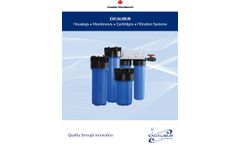 Excalibur - Single Mounting Bracket with Screws for Jumbo Filter Housings - Brochure