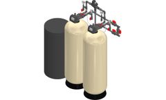 Excalibur - Model EWS SD1 Series - Duplex Alternating Commercial Water Softeners (Inlet/Outlet: 1.0")
