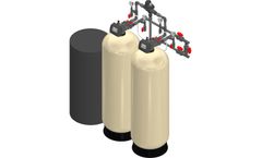 Excalibur - Model EWS SD125 Series - Duplex Alternating Commercial Water Softeners (Inlet/Outlet: 1.25")