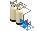 Excalibur - Model EWS FTW-SS5 Series - Twin Parallel Commercial Cooling Tower Side Stream Filters (5-micron filtration)
