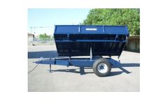 BICCHI - Model BRT Series - Two Wheels Hydraulic Tipping Trailers