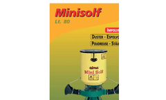 CIMA - Model Minisolf - 3-Point Mounted Duster - Brochure