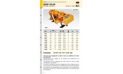 Ditta - Model 120.45 Series - Spading Machine - Brochure