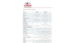 Caron - Model CT Series - Transporters Brochure