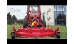 Caroni Front Mower Video