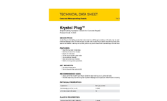Krystol - Leak Repair System - Brochure