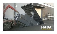 HABA - Model MEGA S - Underground Waste Compactor