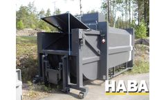 HABA - Biowaste Pendulum Compactor