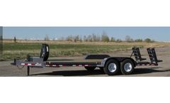 Falcan - Model FL 270 - Lowboy Tilt Equipment Trailer