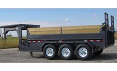 Falcan - Model FLD-370 - Dump Trailer