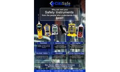 Safety Intruments - Why not Rent your Safety Instruments from the people who understands them BEST!