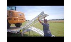 GL Nause - Gooseneck Trailer - Aluminum Ramps Video