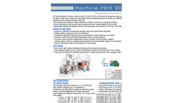 Model PRM BOX - Rotomoulding Machine Brochure