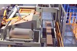 High Infeed Palletizer With Non Concurrent Stretch Wrapper from TopTier - Video