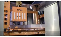 Robotier Hybrid Palletizing Systems from TopTier Palletizers - Video