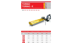 Omarv - Model SAVIGLIANO 2P - Semi-Mounted Mower-Loader - Brochure