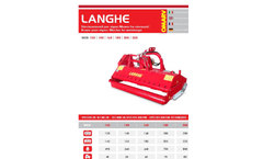 Omarv - Model SAVIGLIANO DT - Semi-Trailed Mower-Loader - Brochure