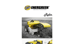 Energreen - Model RoboMINI 23 hp - Grass Cutter Robot - Brochure