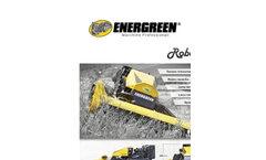 Energreen - Model RoboEVO 40 hp - Remote-Controlled Tools-Carrier Mower Machine - Brochure