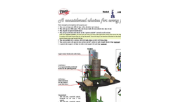 Alpino - Model 6,5 - 8,5 Ton -Max Cutting 54 cm - Vertical Log Splitters Brochure