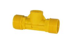 Polmac - Model 00370018 - Standard Axial-Flow Turbine Flowmeters 20 BAR - Nylon Body With Thread