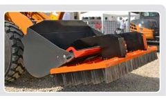Compact - Brooms for Forklift with Steel Brushes
