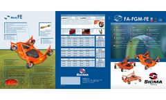 Sicma - Model FGM - One-Speed Rear Discharge Mower - Brochure