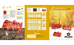 Sicma - Model V 1003 - Light Spader - Brochure