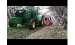 Amazing California Spring - Sicma RG 305 rotary tiller on nuts and almonds fields Video