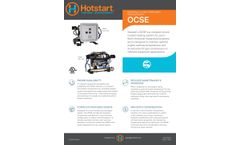Hotstart - Model OCSE - Oil Coolant Heating System Hazardous Location - Datasheet