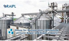 Ozone Generator for Decoloration (Whitening) of Cane Sugar and Sugar Liquors