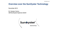 SunOysterTechnology Presentations - Brochure