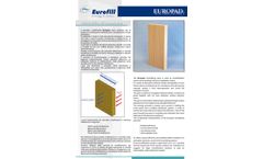Eurofill - Model Europad - Humidifying Pack - Datasheet