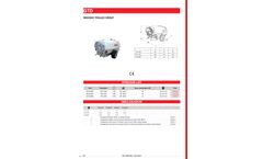 Agricolmeccanica Friuli - Model GTD - Weeding Trailed Sprayers -Brochure