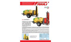 Agricolmeccanica Friuli - Model HIT 56 ST - Articulated Trailed Pneumatic Nebulizer - Brochure