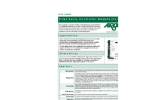 Titan - Model II - Controllers Brochure