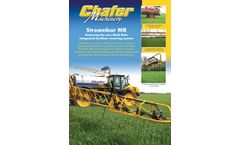 Model MR - Streambar for Liquid Fertiliser Nozzle - Brochure