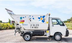 COSECO - Model K1 Small - Hydraulic Rear Loading Waste Compactor with Tipping Body