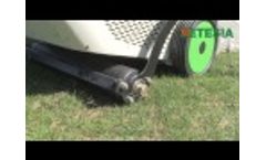 Etesia Pedestrian Mower with Roller for Striping and Presentation Video
