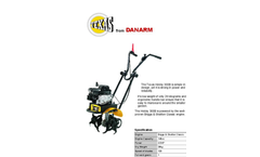 Light Weight Cultivator HOBBY 300B- Brochure