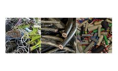 Shredder applications for Electric cables