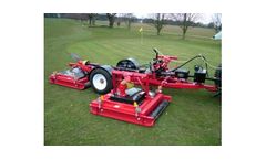 Progressive - Model TDR-12 - Tri-Deck Roller Mower